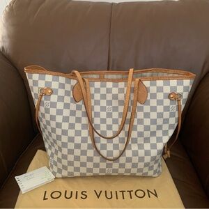 Louis Vuitton Damier Azur Neverfull MM
